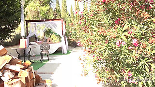 Auntjudys - Busty MILF Keira Invites You Over for Backyard JOI