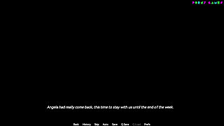 Honeymoon Island by Tk8000 - Stepaunty Wants to Be Breeded, Sloppy Blowjob From Stepsis 4