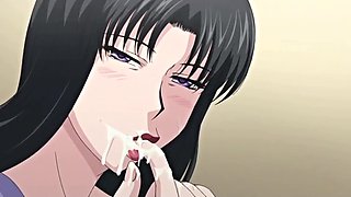 Curvy chicks in the gym are always hungry for big cocks hentai