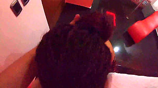 Creampie for a Colombian Brunette