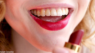 Lipstick and Spit Fetish + Whispering