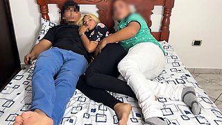 Movie Night with My Friend and His Girlfriend Who Turns Me