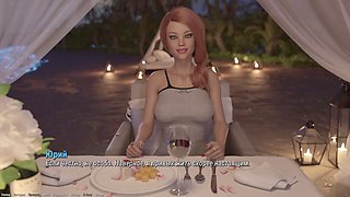 Hentai adventure with animated fun and erotic games featuring a sultry redhead