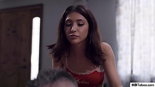 Brunette School Slut Jane Wilde Rides Charles Dera  Stepdad