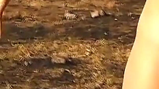 Hot Latina Striping Outdoord in Argentina