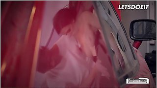 Kitty Kamikatze In Nasty Secretary Kami Katzerl Is A Slut That Fucks Both Repairman & Boss