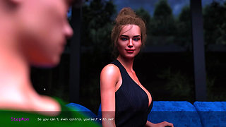 Blonde 3D MILF Loves Blowing Stepson- Measuring My Cum 5 Animated Porn Gameplay