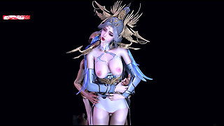 Digital Goddess Rising: Beauty Beyond Belief - 3D Animation Hentai