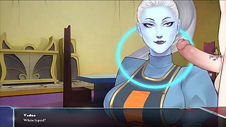 Dragon Ball fantasy adventure featuring Bulma and Chi Chi in wild angel action