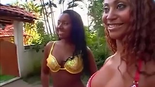 Naughty sisters ft. Luana Alves  Joyce Oliveira: Big Ass, Blowjob  Babe Porn