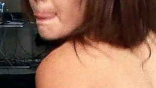Sexy teen Cassie interracial stepbrother fucked by fat cock