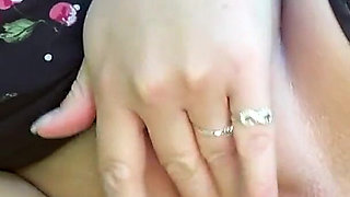 Big-ass Teen Lina - Car Sex with Creampie