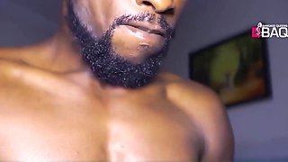 Busty Night Duty African Nurse gives Titjob to Patient - Cumshot