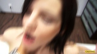 Andrea's Brunette Amateur Passion in Wild POV Heat
