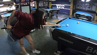 Asian babe sucking cock in HD