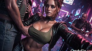 Panam Palmer Locked Eyes While Serving The Whole Bar