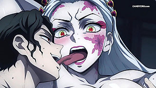 Her Body Shook, Her Eyes Rolled, His Cum Filled ( AI Generated )