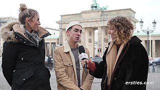 Ersties - Girls Hit the Streets Of Berlin For a Q & A with Men about Sex