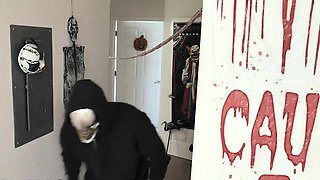 big tits sislovesme - sexy costumed stepsis sucks off her st