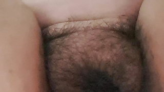 mommy below shows her big hairy pussy like a whore