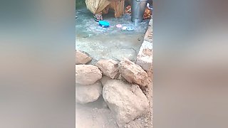 Hindi Sex In Desi Villge Girl Bathing Outdoor Real Desi Girl Big Boobs Cute Innocent Girl Viral Hd Nude Video