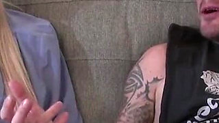 Hairy pierced pornstar Carly Rae fucked and milked from Dante White