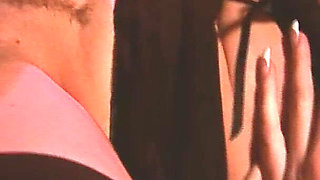 Lingerie&sex Scene-2 DP Orgy at a Costume Party with Beauties in Lingerie