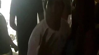 Glamorous fiancée's party video