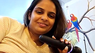 Indian Wife and Husband Romance with Pregnant in Interview