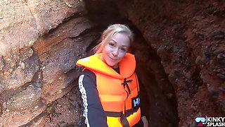 Bright Orange Helly Hansen Life Jacket Strap Play
