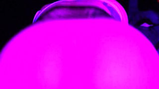 Solo british slut masturbating with toy