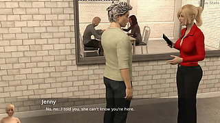 Project Hotwife - Gameplay - Roleplay - Wife Lied Purposely to See Cock of the Stranger