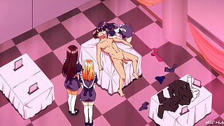 He made them horny with her big cock