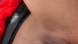Sexy Ebony Babe Takes Her Studs Big Cock Doggy Style and Gets Creampied