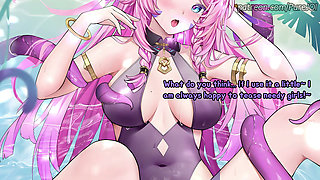 You and your girl are teased by a filler creature (Filler JOI)