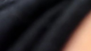 Amateur striptease and Solo masturbation