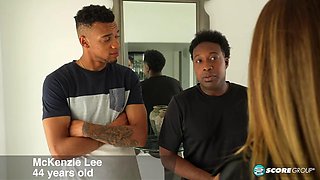 McKenzie Lee in Double Penetration Threesome with Jack Blaque and Big Cocks