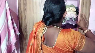 Sister-in-law Was Going to the Function Wearing a Beautiful Saree! Before Going to the Function, I Fucked Her