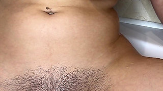 Shaving My Very Hairy Pussy!