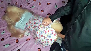 After my weekly spanking I ended up getting pregnant at the