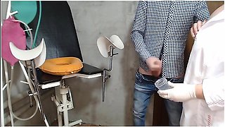 Mature Nurse Jerks Off To Extract Sperm Sample