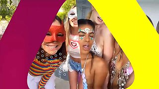 Bffs - bffs book bar appointment share their lustful thoughts that makes them horny