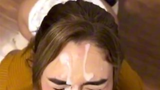 Artemis Carmina Takes 3 Monster Facials - Ashley Young babe(2K)60fps - Ashley gracie