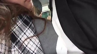 B3B0603-I Was Molested When I Approached An Office Lady Who Didn't Have A Lover On A Crowded Bus