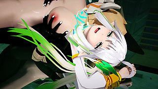Genshin Impact - Dendro Archon Rukkhadevata X Hilichurl Sex - 3D Hentai Animations
