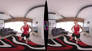 Curvy redhead radiates intense passionate desire during sensual encounters