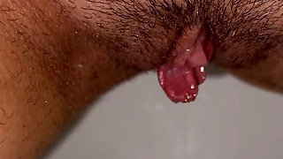 Morning Urination-close-up! Pads! Female POV!