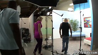 Busty Nikki Sexx Makes Her Black Husband Watch as She Fucks a Stud