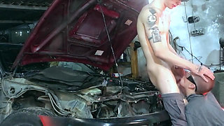 Sexy Mechanic Vilu Vidish Gets Pounded Toyota Ae101