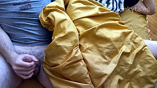 I Share a Bed with My Stepsister and Hear the Sounds of Sex Through the Wall. We Can't Sleep and Fucking Until I Creampie Her